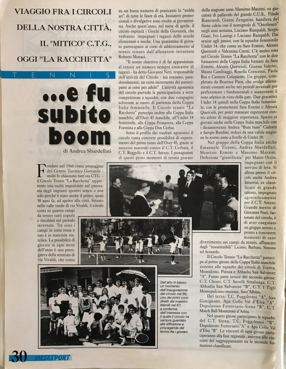 mesesport La Racchetta